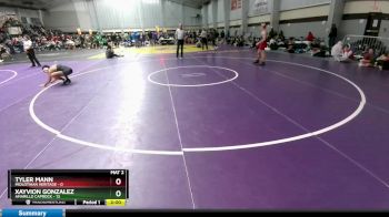 132 lbs Quarters & 1st Wb (16 Team) - Tyler Mann, Midlothian Heritage vs Xayvion Gonzalez, Amarillo Caprock