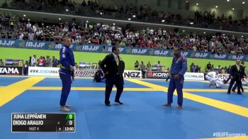 Diogo Araujo vs Juha Leppanen Absolute 2016 IBJJF Europeans