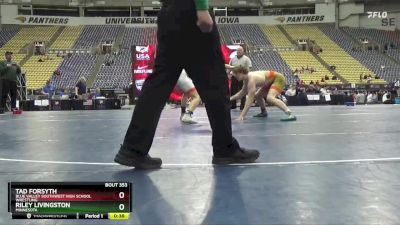 175 lbs Cons. Round 2 - Riley Livingston, Minnesota vs Tad Forsyth, Blue Valley Southwest High School Wrestling