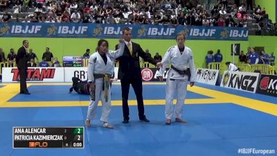 Emilia Tuukkanen vs Helene Wenger 2016 IBJJF Europeans