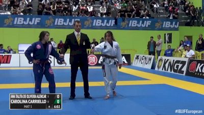 Emilia Tuukkanen vs Jonna Konivuori 2016 IBJJF Europeans