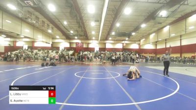 150 lbs Consolation - Lucas Libby, Wrestlers Way vs Sawyer Ayotte, MetroWest United