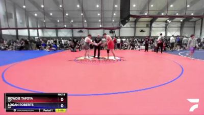 285 lbs Champ. Round 2 - Rowdie Tafoya, WA vs Logan Roberts, WA