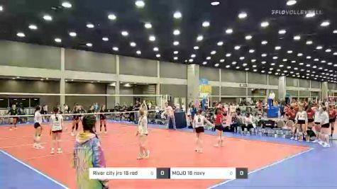 River city jrs 16 red vs MOJO 16 navy - 2022 JVA World Challenge presented by Nike - Expo Only