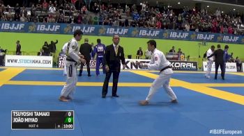 Joao Miyao vs Tsuyoshi Tamaki 2016 IBJJF Europeans