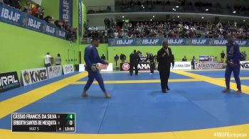 Erberth Santos vs Cassio da Silva 2016 IBJJF Europeans