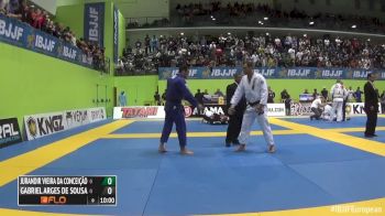 Gabriel Arges vs Jurandir Vieira 2016 IBJJF Europeans