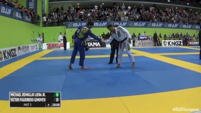 Michael Liera Jr vs Victor Genovesi 2016 IBJJF Europeans