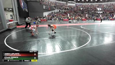 125 lbs Champ. Round 1 - Jared LaPlante, Askren Wrestling Academy vs Ethan Derrick, New Richmond