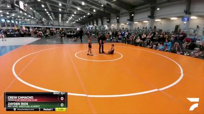 48 lbs Quarterfinal - Zayden Rios, NXT Level Wrestling Academy vs Crew Camacho, Texas Elite Wrestling Club