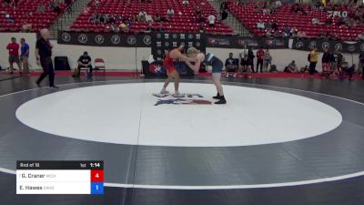 80 kg Rnd Of 16 - Gavin Craner, Michigan Grappler Training Center vs Elijah Hawes, Sanderson Wrestling Academy