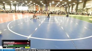 72 lbs Rd# 1 9:00am Friday - Jackson Smith, Agression Legionaries vs Kole Wasser, PA White