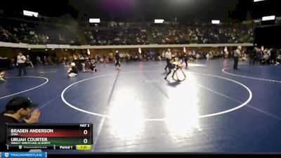 85 lbs Champ. Round 2 - Braden Anderson, Iowa vs Urijah Courter, Sebolt Wrestling Academy