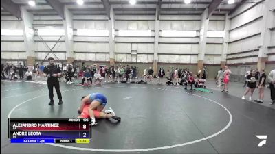 195 lbs Cons. Round 3 - Alejandro Martinez, CA vs Andre Leota, UT