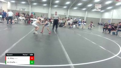 76 lbs Round 2 - Brooks Riley, Machine Shed Wrestling vs William Chaffe, Midlothian Miners