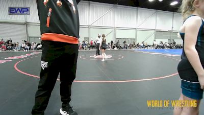 65 lbs Rr Rnd 3 - London Coleman, MOJO Girls vs Brinley Leyba, Sisters On The Mat Teal