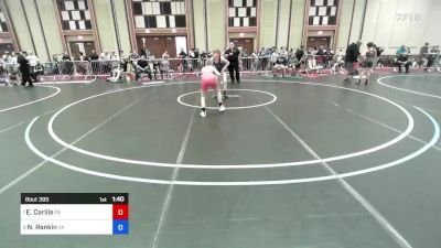 106 lbs Consi Of 8 #2 - Erik Carlile, Pa vs Noah Rankin, Va