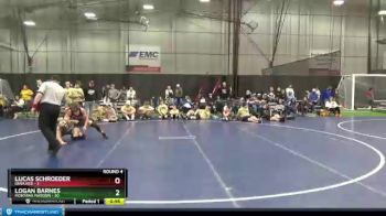 105 lbs Round 4 (6 Team) - Logan Barnes, Montana Maroon vs Lucas Schroeder, Iowa Red
