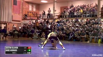 157 m, Bryce Steiert, UNI vs Luke Smith, CMU