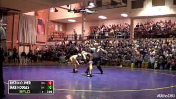 149 m, Jake Hodges, UNI vs Justin Oliver, CMU