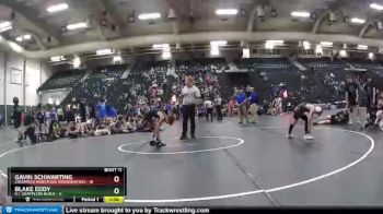 84 lbs Round 4 (6 Team) - Gavin Schwarting, Columbus Wrestling Organization vs Blake Eddy, G.I. Grapplers Black