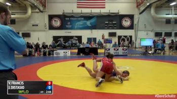 75 Consi-Semis - Victoria Francis, United States vs Justina DiStasio, Canada