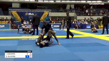 IAN SANDERS vs GILSON NUNES 2018 World IBJJF Jiu-Jitsu No-Gi Championship