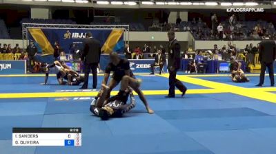 IAN SANDERS vs GILSON NUNES 2018 World IBJJF Jiu-Jitsu No-Gi Championship