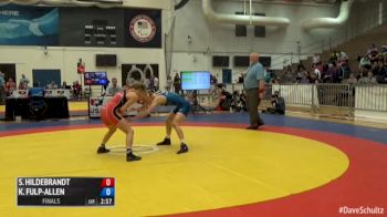 53kg Finals - Sarah Hildebrandt, United States vs Katherin Fulp-Allen, United States