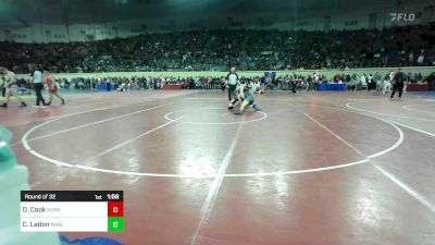 150 lbs Round Of 32 - Owen Cook, Husky Wrestling Club vs Clint Ladon, Marlow Outlaws