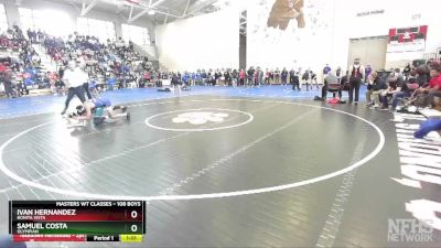 108 Boys Champ. Round 2 - Ivan Hernandez, Bonita Vista vs Samuel Costa, Olympian