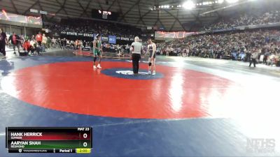 4A 152 lbs Champ. Round 1 - Hank Herrick, Sumner vs Aaryan Shah, Redmond