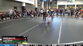 135 lbs Round 3 (4 Team) - Hayden Bratland, Grand View WC vs Aliah Fischer, MN Storm