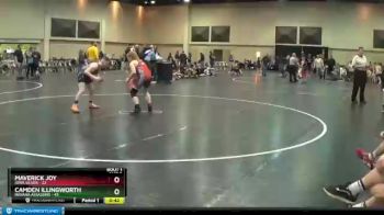 125 lbs Finals (2 Team) - Camden Illingworth, Indiana Assassins vs Maverick Joy, Iowa Silver