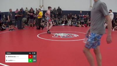 126 lbs Pools - Seth Witherow, Choices vs Brayden Lutch, Killer Elite