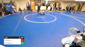 55 lbs Rr Rnd 5 - Derrick Mowdy, Checotah Matcats vs Gauge Huffman, Vinita Kids Wrestling