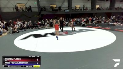 132 lbs Champ. Round 2 - Eleazar Gomez Pascual, OR vs Tavarre Lee, WA