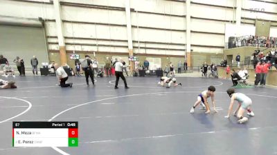 87 lbs 3rd Place Match - Ernesto Perez, Cyclones Wrestling & Fitness vs Noah Aiden Meza, Black Fox Wrestling Academy