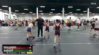 56 lbs Placement (4 Team) - Noah Almedina, Mat Assassins Grey vs Blake Kane, Headhunters