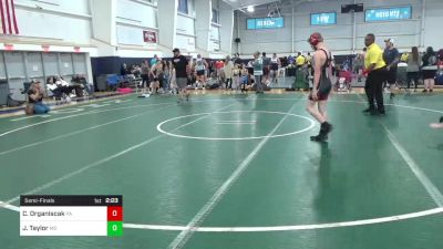 115-M lbs Semifinal - Cole Organiscak, PA vs Jake Taylor, MD