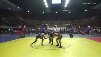 120 lbs Champ. Round 2 - Gage Baretta, Turlock Wrestling Club vs Kyle Fong, California