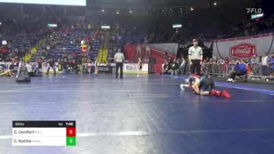 60 lbs Round Of 16 - Cayden Comfort, Williamsport vs Corbin Kochis, Connellsville