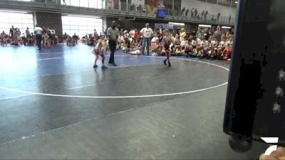 60 lbs 2nd Wrestleback (8 Team) - Gavin Bell, Rabbit WC vs Jayden Otto, Louisiananimals Black