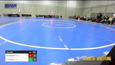 40 lbs Rr Rnd 1 - Knox Lanik, Funky Singlets vs Miles Sanders, MOJO 9U