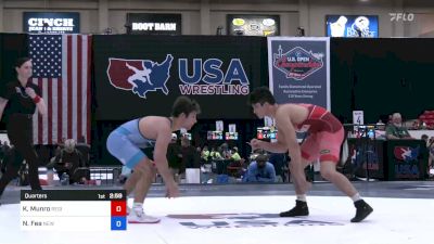 74 kg Quarters - Kamdyn Munro, Regional Training Center South vs Nick Fea, New York