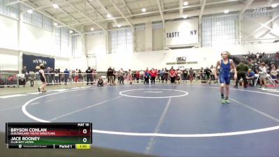 75 lbs Semifinal - Bryson Conlan, Guilderland Youth Wrestling vs Jace Rooney, Club Not Listed