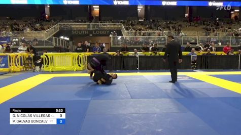 GUIDO NICOLÁS VILLEGAS MUÑOZ vs PEDRO GALVAO GONCALVES 2024 Pan Jiu Jitsu IBJJF Championship