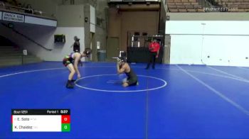 152 lbs Cons. Round 1 - Ethan Soto, Mountain Tribe Wrestling Club vs Keoni Chaidez, California