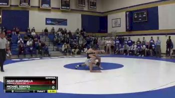 133 lbs Semis & Wb (16 Team) - Michael Gonyea, Castleton University vs Adam Quintanilla, Johnson & Wales (RI)