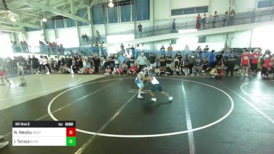 62 lbs Rr Rnd 2 - Nixon Newby, Westlake vs Ilias Toraya, Bear WC